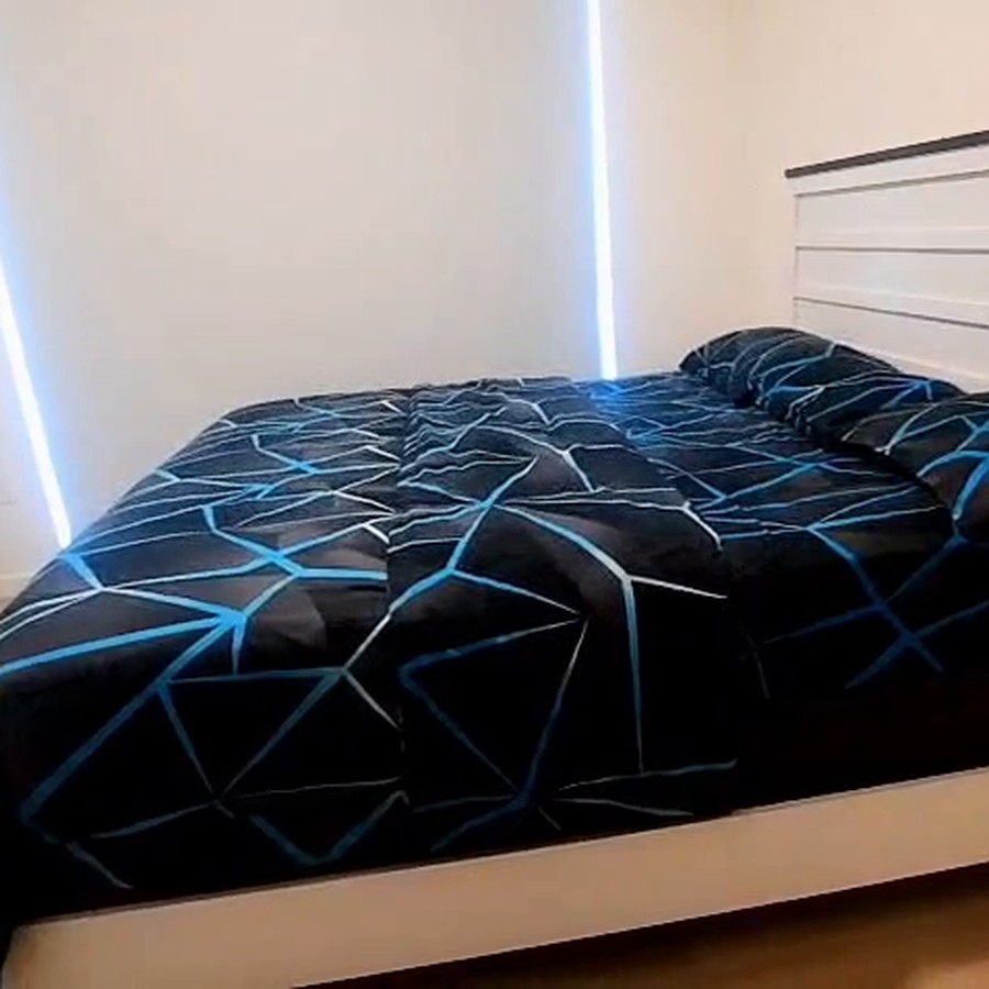 Bedroom after cleaning by Squeaky Neat
